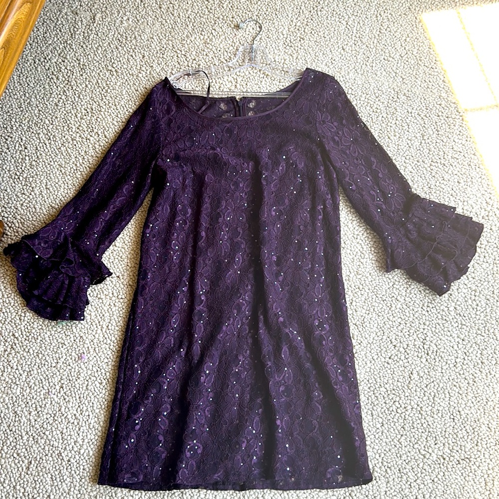 Jessica Howard lace sequin dress